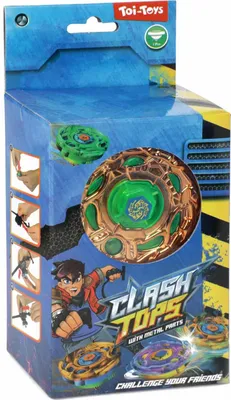 Produktbild von Toi-Toys Metall Tol Gyro Kampf mit Schielder