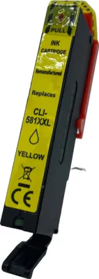 Produktbild von Tinte für Canon PIXMA TS8152/ TS8151/ TS9150/ TS9150/ TS9155/ TR8550 yellow