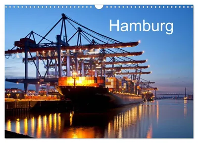 Produktbild von Hamburg (Wandkalender 2027 DIN A3 quer), CALVENDO Monatskalender
