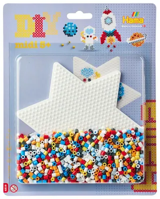 Produktbild von Hama Beads 4219, Bastelset für Kinder, 5 Jahr(e), Mehrfarbig, 1101 Stück(e)