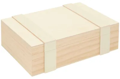 Immagine prodotto di Scatola di legno con 6 scomparti, 100%