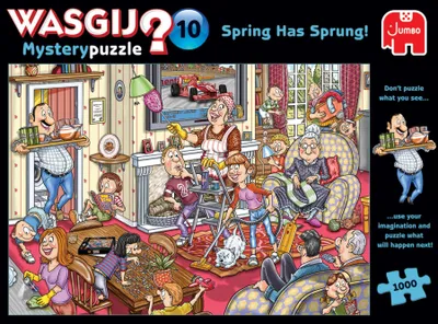 Produktbild von Wasgij Mystery 10 Spring has Spung! 1000 Teile Puzzle