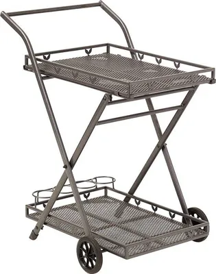 Productafbeelding van Famanu Serveerwagen, multifunctioneel - Keukenwagen met opbergplateau