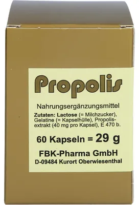 Produktbild von Propolis Kapseln 60 St