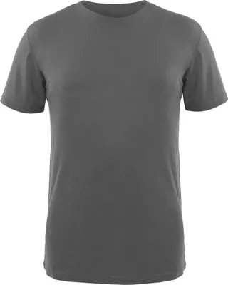 Produktbild von Qualitex T-Shirt - T Shirts Herren – Basic T Shirt – Funktionsshirt, Arbeit & Freizeit - in Farbe: hellgrau - Herren: L - Damen: L