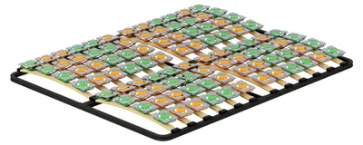 Produktbild von i-flair Voll-Tellerlattenrost 180x200 cm JUDIT mit stabilem Metallrahmen
