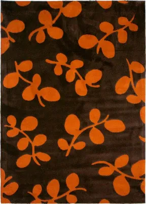 Immagine prodotto di Tappeto a motivi di foglie arancioni piccole 120x170