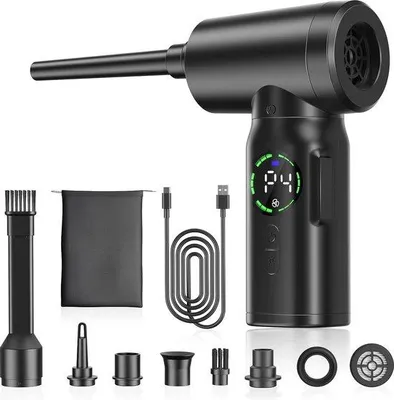Immagine prodotto di Aspirapolvere senza fili, 4 velocità, LED, nero