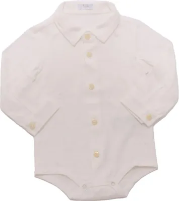 Zdjęcie produktu dla 3216AL body camicia bimbo chłopięca koszulka dziecięca IL GUFO body