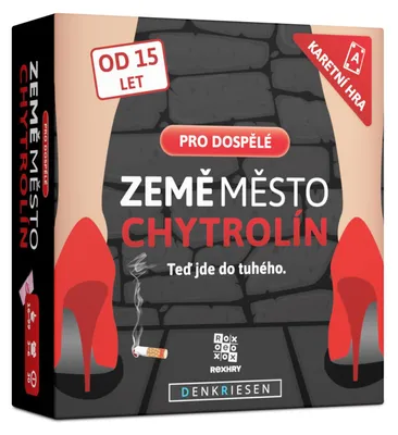 Zdjęcie produktu dla REXhry Země město chytrolín: Gra karciana dla dorosłych