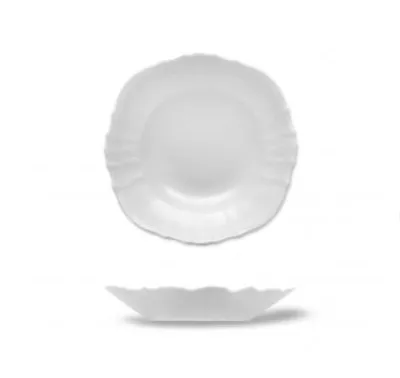 Image de Bol en porcelaine profond, 16 cm, Bernadotte, porcelaine tchèque, blanc, Thun 1794