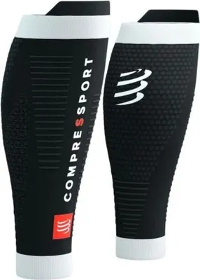 Produktbild von Compressport R2 3.0 Black/White T3 Laufschuhüberzüge