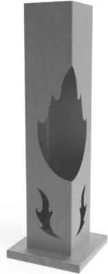 Produktbild von Feuerschale FLAMME 38x119cm , Feuerstelle