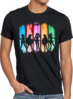 Produktbild von style3 Sailor Senshi Herren T-Shirt mond mondstein luna mars planet anime