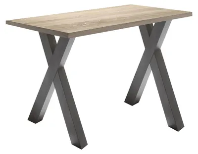 Produktbild von Schreibtisch 120x70 Computertisch Home Office Eiche sägerau