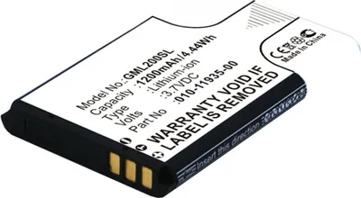 Immagine prodotto di subtel 1x Batteria per Navigatore GPS Compatibile con Garmin Glo, Glo 2, 010-01055-15 – (1200mAh, 3.7V)