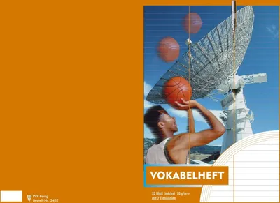 Produktbild von PVP Penig 2452 Vokabelheft - A4, 32 Blatt, 2 Trennlinie
