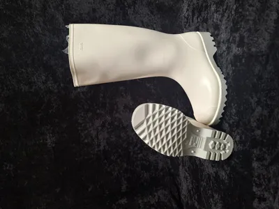 Produktbild von Spirale Gummistiefel weiß : 40 EU Schuhgröße: 40 EU