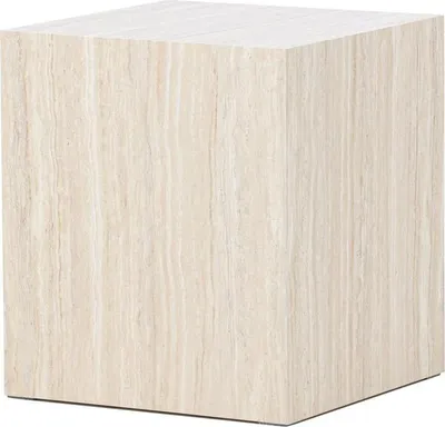 Produktbild von Beistelltisch York 40*40cm in Steinoptik - Beige
