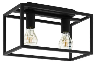 Produktbild von EGLO Deckenlampe Eldrick, Vintage Deckenleuchte, Lampe Decke Wohnzimmer