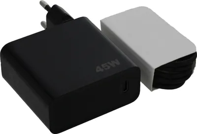 Produktbild von Hakai 45W Super-Schnell-Ladegerät für Sony Xperia 5, 5 II, 5 III + 1m Typ-C Kabel 3A Netzteil 3000mAh schwarz Typ-C Adapter Quick-Charge Travel-Charger + Hakai Pad