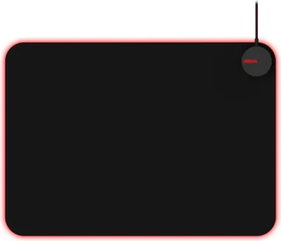 Zdjęcie produktu dla AOC AMM700, Czarny, Monochromatyczny, Tkanina, Zasilane prze USB, Podkładka antypoślizgowa, Podkładka dla graczy