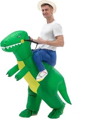 Produktbild von Dinosaurier Aufblasbares Kostüm Erwachsene, Lustige Halloween