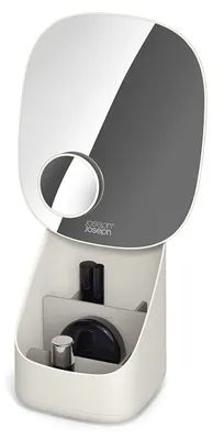 Imagen del producto de Organizador de cosméticos Joseph Joseph Viva, con base, color beige