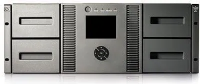 Produktbild von HP Bl538B Bandbibliothek LTO-6 Ultrium mit webbasierter Fernverwaltung und werkzeugfreier Aufrüstung