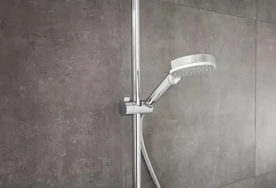 Image de hansgrohe Crometta E 240 EcoSmart Showerpipe chrom, 1 Stk.