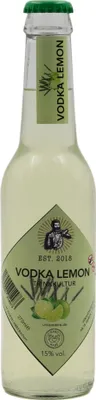 Produktbild von VODKA LEMON TRINKKULTUR Grey Goose & Fever Tree Sicilian Bitter Lemon Mix 15% vol. (275ml). Ready to drink. Handgefertigt.