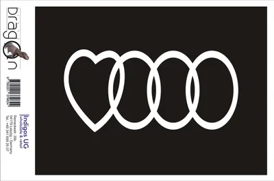 Produktbild von Aufkleber / Autoaufkleber - JDM / Die cut / Auto / OEM - Loveooo - 210x100mm weiß - Heckscheibe / Heckscheibenaufkleber