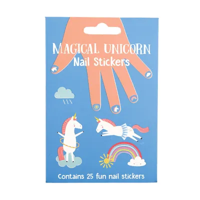 Produktbild von Magische Einhorn-Nagelaufkleber, Rex London