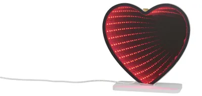 Produktbild von Reality LED-Wandleuchte Coracon rot USB-C-Anschluss