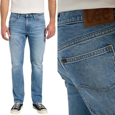 Obrázok produktu pre LEE, Herren Jeanshosen, Straight fit, DAREN ZIP FLY, W36 L32, Blau, Jeans, baggyjeans, buggy