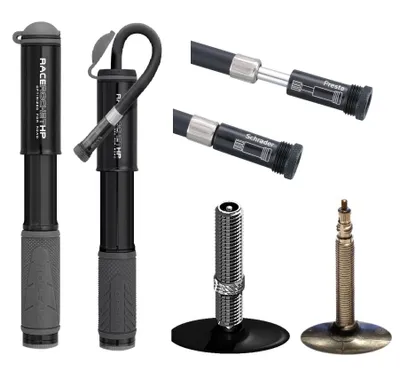Zdjęcie produktu dla Topeak RaceRocket HP Road minipumppu, musta