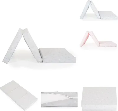 Produktbild von Hugzzz Mirage Grau 60 x 120 cm Faltmatratze 11901