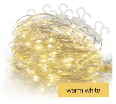 Immagine prodotto di EMOS LED Catena di Natale - Ghiaccioli, 1,7 m, per interni ed esterni, bianco caldo, programmi, D3CW01