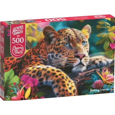 Produktbild von CHERRY PAZZI Puzzle Fliegender Leopard 500 Teile