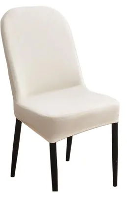 Produktbild von Stuhlbezüge für Esszimmerstühle - Weiß - 4 Stück