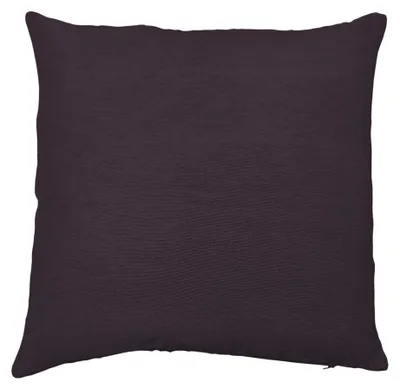Produktbild von Kissenhülle City ca. 40x40 cm Kissenbezug uni Farben Grobwebung aubergine