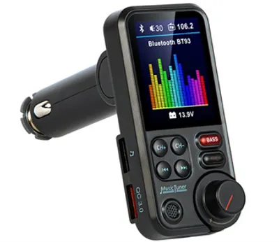 Obrázok produktu pre Vysielač FM BLOW 74-168 QC3.0 Bluetooth 5.0 SuperBass