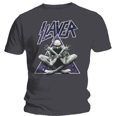 Produktbild von Slayer | Offizielles Band T-Shirt | Triangle Demon, XX-Large, Grau