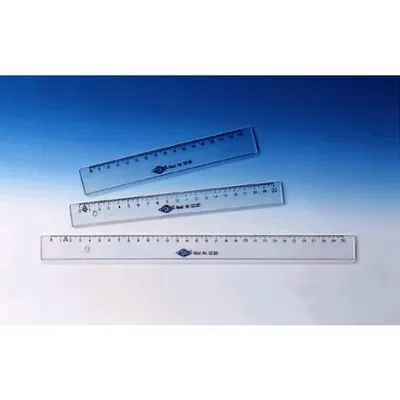 Obrázek produktu pro WEDO 52 20 Lineal 200 mm aus Kunststoff transparent
