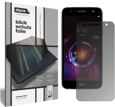 Produktbild von Schutzfolie für LG X power 3 Blickschutzfolie matt Folie Display Schutz dipos