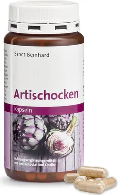 Produktbild von Sanct Bernhard Artischocken Kapseln--150 Kapseln