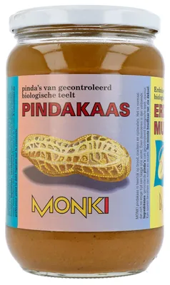 Productafbeelding van Monki Pindakaas met zout eko (650 gr)