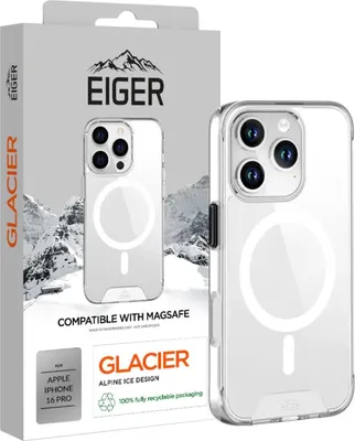 Obrázok produktu pre EIGER EGCA00637, Ochranný obal, Apple, iPhone 16 Pro, 16 cm (6.3"), Priehľadná