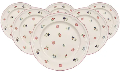 Produktbild von Villeroy & Boch Petite Fleur Speiseteller ø 26,7 cm 6er Set