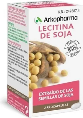 Immagine prodotto di Arkopharma Lecitina di soia 150 capsule